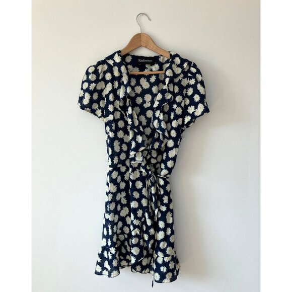 Realisation Par The Valentina Dress Daisy Blue White Size Large - Picture 4 of 8